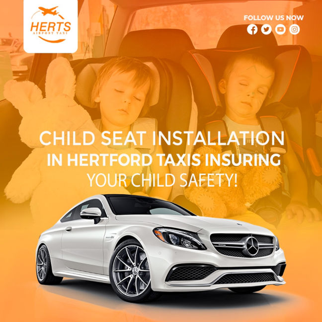 Child seat - Herts Airport Taxi